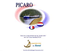 Tablet Screenshot of picaro.nl